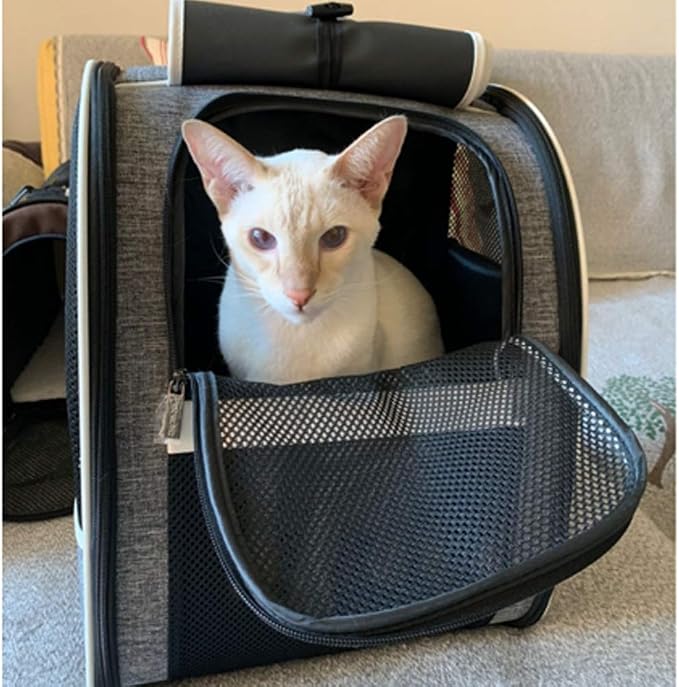 Texsens Innovative Traveler Bubble Backpack Pet Carriers for Cats and Dogs - Image 5