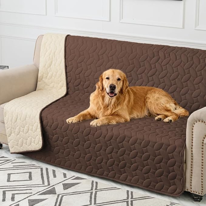 Ameritex Pet Bed Cover Dog Bed Blanket for Sofa and Furniture Waterproof New Pattern Design (40x50 Inch, Chocolate) - Image 6