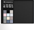 URMONA 34 x 22 in Waterproof Silicone Under Sink Mat, Cabinet Protector | Black, Under Kitchen Sink Mat, Kitchen Cabinet Liner, Bathroom Sink Protector, Pet Food Mat and Cat Litter Mat by URMONA