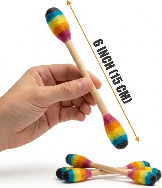 Glaciart One Swabs Cat Toys with Catnip - 6 Pk | Durable for Chew, Cute Cat Toys Interactive Kitty for Boredom, Exercise, & Play | Filled w/Organic Catnip for Anxiety & as Digestive Aid | Gift Idea - Image 2