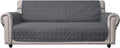 Ameritex Couch Sofa Slipcover 100% Waterproof Nonslip Quilted Furniture Protector Slipcover for Dogs, Children, Pets Sofa Slipcover Machine Washable (Dark Grey, 68") by Ameritex