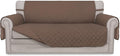 Easy-Going Reversible Couch Cover, 2 Cushion Sofa, Brown/Brown | Oversized Loveseat Slipcover For Dogs, Water Resistant Mat, Living Room, Non-Slip Sofa Cover, Pet Friendly by Easy-Going