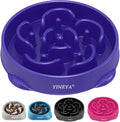YINEYA 4 Cups Slow Feeder Dog Bowls Large Breed, Anti-Choking Pet Supplies, Maze Dog Food Bowl, Puzzle Feeder That Slow Down Eating by YINEYA