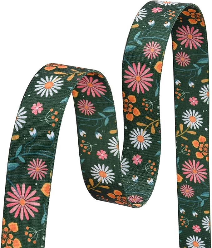 Mihqy Dog Collar and Leash Set, for Small Dogs, Green Floral Set,XS | with Floral Patterns, Adjustable for Small Medium Large Dogs, Comfortable for Walks and Outdoor Hikes - Image 3