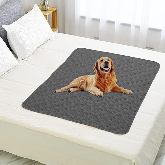 Ameritex Waterproof Blanket Reversible Dog Bed Cover Pet Blanket for Furniture Bed Couch Sofa - Image 4