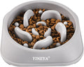 YINEYA Slow Feeder Dog Bowls, Pet Supplies That Slow Down Eating, Pet Food Bowls, Maze Dog Puzzle Feeder for Medium Breed by YINEYA