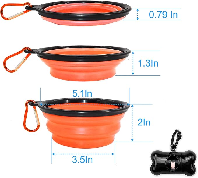 BARKBAY Dog Leashes for Large Dogs Heavy Duty Dog Leash 4/5/6 FT with Comfortable Padded Handle and Highly Reflective Threads for Medium Large Dogs Walking Training Running (5FT-1/2'',Orange) - Image 9