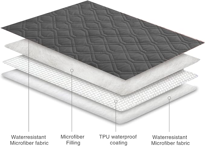 Ameritex Waterproof Blanket Reversible Dog Bed Cover Pet Blanket for Furniture Bed Couch Sofa - Image 5