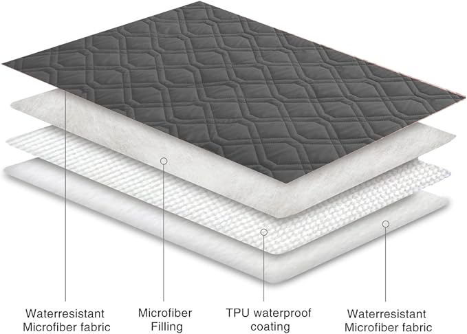 Ameritex Waterproof Blanket Reversible Dog Bed Cover Pet Blanket for Furniture Bed Couch Sofa - Image 3