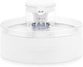 PetSafe Outlast Pumpless Dog Water Fountain, 128 oz, Dogs & Multiple Cats | Pumpless HydroSpin Design Cycles 128 Oz Water, Ion-x Carbon Filter Softens Water, Smart Sensors Slow Flow at Night by PetSafe
