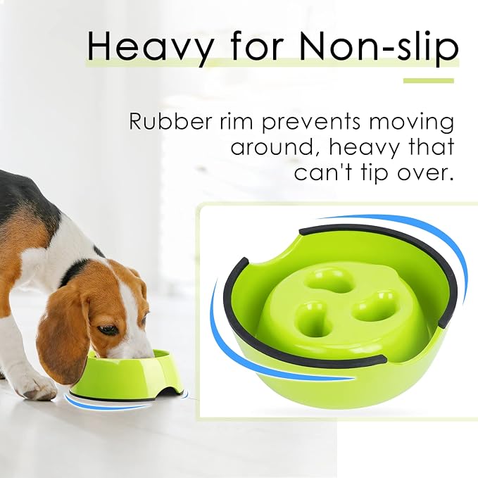 Super Design Slow Feeder Dog Bowl, 1 Cup, Non-Slip, Heat-Resistant, Sturdy, Dishwasher Safe, Suitable for Large Dogs - Image 5