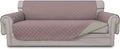 Easy-Going Reversible Couch Cover, 4 Seater Sofa, XX-Large Sofa, Pink/Beige | Machine Washable Slipcover For Dogs, Water Resistant Furniture Mat For Living Room, Non-Slip Sofa Cover, Pet Friendly by Easy-Going
