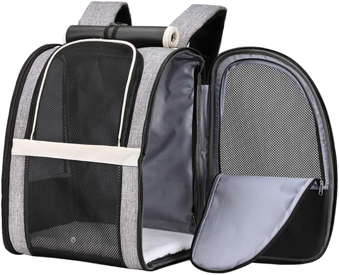 Texsens Innovative Traveler Bubble Backpack Pet Carriers for Cats and Dogs by TEXSENS