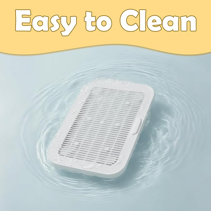 Cat Litter Mat Litter Box Mat with a Flip-top Lid,Extra Large Double-Layer Trapping Mats for Kitty,XL Cat Trapping Pad with Non-Slip Base,Durable,Waterproof,Washable,Easy to Clean (Grey) - Image 5