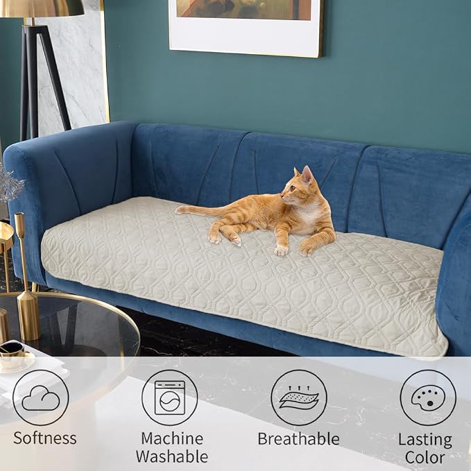 Ameritex Waterproof Dog Bed Cover Pet Blanket for Furniture Bed Couch Sofa Reversible - Image 6
