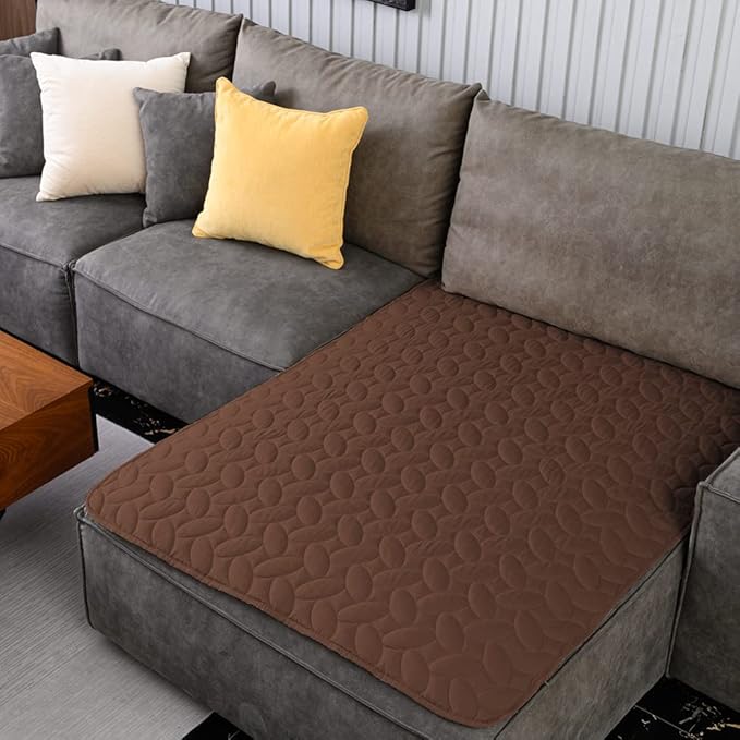 Ameritex Pet Bed Cover Dog Bed Blanket for Sofa and Furniture Waterproof New Pattern Design (40x50 Inch, Chocolate) by Ameritex