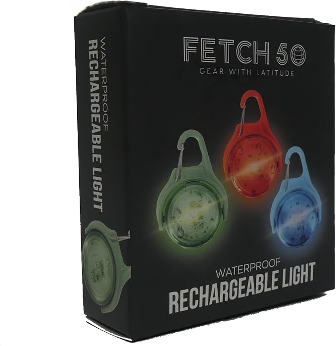 Rechargeable Safety Light | Water Reistant Bright LED Clip-On Flashing Light for Dog Walking, Running and Outdoor Activities (Green) - Image 11