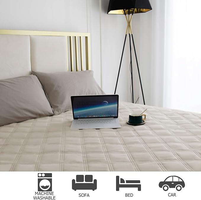 Ameritex Waterproof Dog Bed Cover Pet Blanket with Anti-Slip Back for Furniture Bed Couch Sofa - Image 5