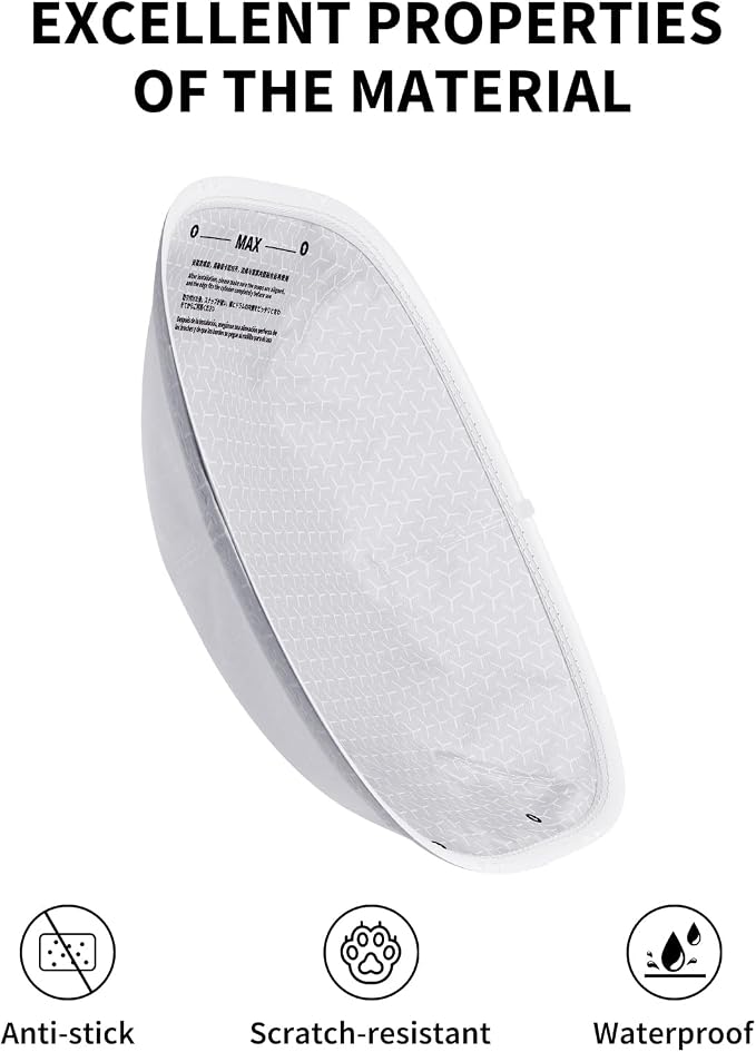 PETKIT Replaced Cat Litter Pad for PuraMax Automatic Cat Litter Box, Waterproof Leakproof Replacement Litter Mat, Scratch Resistance, High Flexibility - Image 3