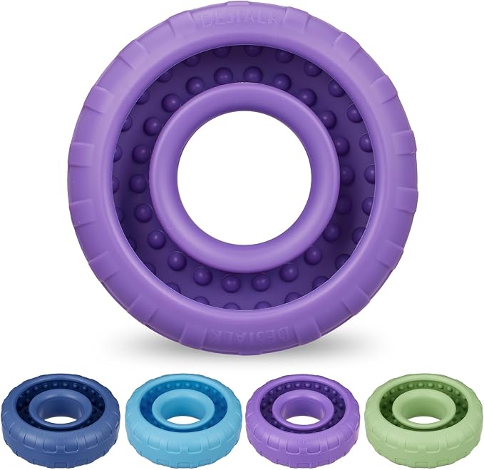 Dog Enrichment Lick Bowl, Bestalk Slow Feeder Lick Mat for Dogs, Freeze Puzzle Licking Bowl for Anxiety Relief, BPA Free Silicone, Dishwasher Safe(Purple,S) by BESTALK