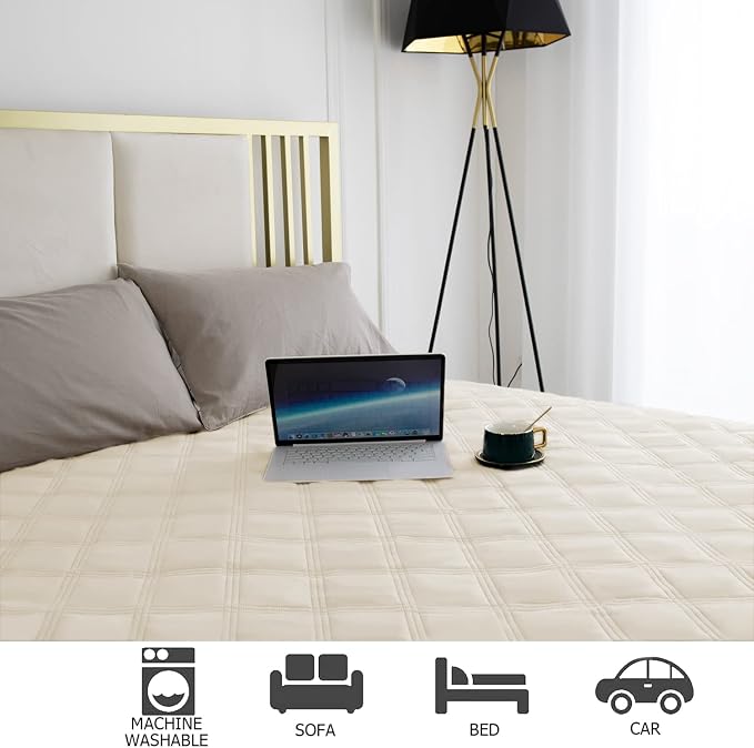 Ameritex Waterproof Dog Bed Cover Pet Blanket with Anti-Slip Back for Furniture Bed Couch Sofa - Image 6