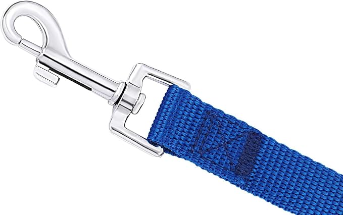 AMAGOOD Dog Leashes Heavy Duty 15ft 20ft 30ft 50ft 100ft Long Leashes-for Training,Tie Out(100Feet x 1Inch,Blue) - Image 3