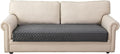 Eismodra Couch Cover,Sectional Couch Covers,Sofa Covers for 3 Cushion Couch,Anti-Slip Sofa Slipcovers for Dogs Cats Kids Loveseat Recliner L Shaped Armrest Backrest,Dark Gray 36''x94''(Only 1 Piece) by Eismodra