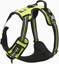 TRUE LOVE Adjustable No-Pull Dog Harness Reflective Vest, Neon Yellow, XS | Front Clip, No-Choke, Soft Padded, Control Handle, Anti Escape, Dog Car Harness, Walking and Training, Escape Proof, TLH5651 by TRUELOVE