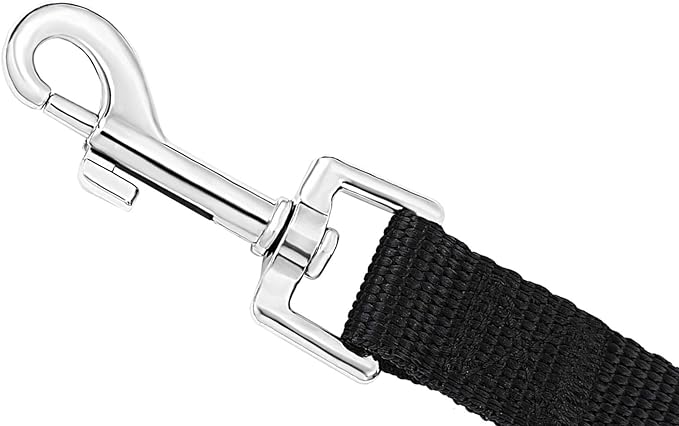 AmaGood Dog Leashes for Small Medium Large Dogs,15 ft 20 ft 30 ft 50 ft Long Dog Leashes for Dog Training,Tie Out,Play,Safety,Camping (20 feet, Black) - Image 4