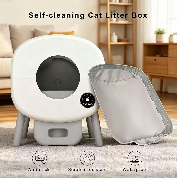 Automatic Litter Box Waterproof Pad Replacement Mat Litter Box Liner 2pack - Image 4