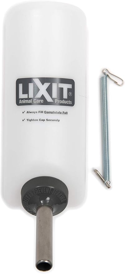 Lixit® Wide Mouth Water Bottles for Large Dogs (White, 32 Ounce) - Image 3