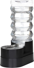 RIZZARI 9L Elevated Dog Waterer: Large Capacity Hydration | Raised Drinking Height/No Filter Maintenance/No Power Needed /Gravity Refill/Stainless Steel Bowl /Indoor/Garage by RIZZARI
