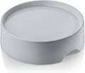 CatGuru Food Table for Cat Bowls, Elevated Feeding Station for Cat Food Bowl, Raised Stand for Pet Food and Water Bowls, Pet Feeder for Indoor Cats, Stress Free Stand for Pet Dishes or Plates (Grey) by CatGuru