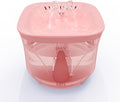 Cat Water Fountain, 2.4L/2.5QT Capacity, Pink | Ultra Silent Pet Drinking Fountain for Cats and Small Dogs, Indoor Water Fountain, with Replacement Filters by Unknown