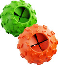Dog Puzzle Toy 2 Pack – Cognitive Dog Treat Toy,Interactive Dog Toys for Treat Dispensing, Slow Feeder for Mental Stimulation & Anxiety Relief, Puppy Training Toy, Natural Rubber by ZHIERDE