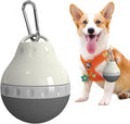 Dog Travel Water Bottle Detachable Bowl Leak Proof Portable ，Silicone Bottle Body，Collapsible and Suitable for Small Pets for Outdoor Walking, Hiking, Travel (Gray, 200ml) by Unknown