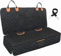 Dog Car Seat Cover for Back Seat Bench Cover, Compatible for Armrest 100% Waterproof & Nonslip Backseat Protector for Pet （Standard） by EasyHaWei