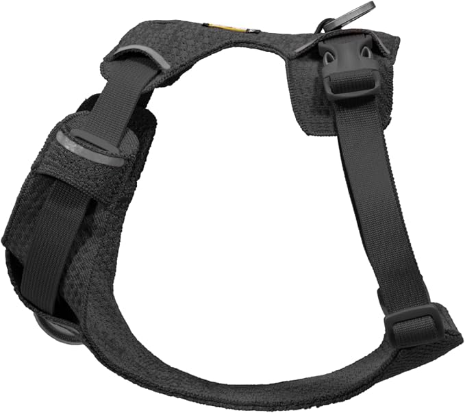 Ruffwear, Front Range Flex Dog Harness, Engineered Knit Construction for Ultimate Fit and Mobility, Lightweight Flexible Everyday Harness with Dual Leash Clips, Basalt Gray, Medium - Image 8