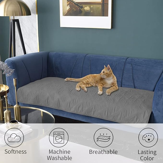 Ameritex Waterproof Dog Bed Cover Pet Blanket with Anti-Slip Back for Furniture Bed Couch Sofa - Image 6