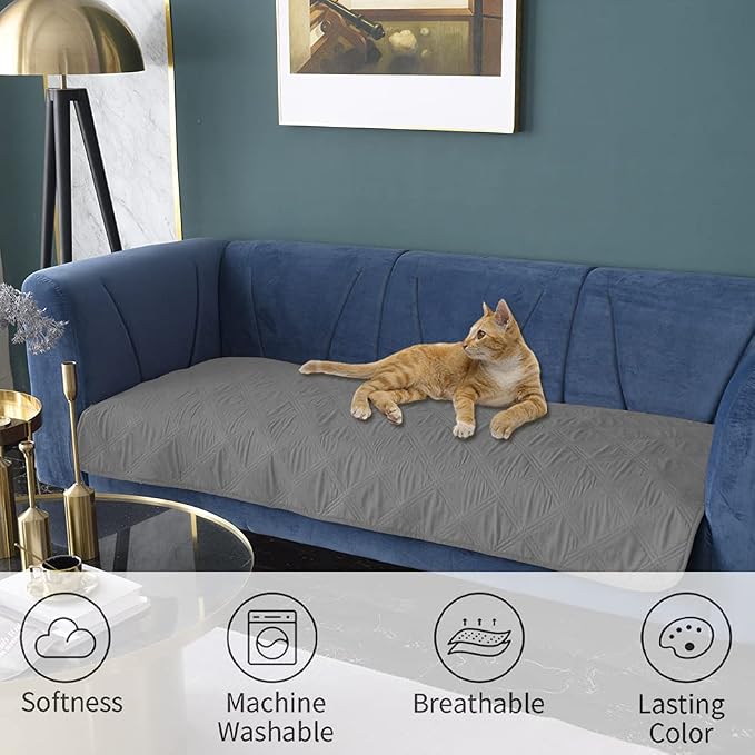 Ameritex Waterproof Dog Bed Cover Pet Blanket with Anti-Slip Back for Furniture Bed Couch Sofa - Image 5