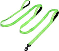3 Handle Dog Leash 10FT Triple Handle Reflective Large Medium Dog | Multi Handles Heavy Duty Training Lead with Padded Traffic Handles for Control and Safety by Mycicy