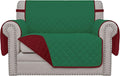 Easy-Going Reversible Couch Cover, Oversized Chair, Green/Christmas Red | Machine Washable Slipcover For Dogs, Water Resistant Furniture Mat For Living Room, Non-Slip Sofa Cover, Pet Friendly by Easy-Going