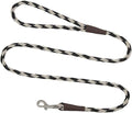Mendota Pet Snap Leash - British-Style Braided Dog Lead, Made in The USA - Sandstone, 1/2 in x 4 ft - for Large Breeds by MendotaPet