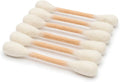 Glaciart One Swabs Cat Toys with Catnip - 6 Pk | Durable for Chew, Cute Cat Toys Interactive Kitty for Boredom, Exercise, & Play | Filled w/Organic Catnip for Anxiety & as Digestive Aid | Gift Idea by GlaciartOne