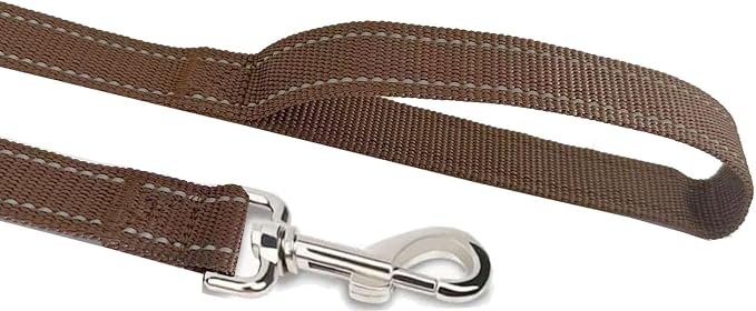 Reflective Dog Leash 4Ft /5 Foot /6 Feet Long, 1 Inch Wide, for Small and Medium Dogs - Image 3