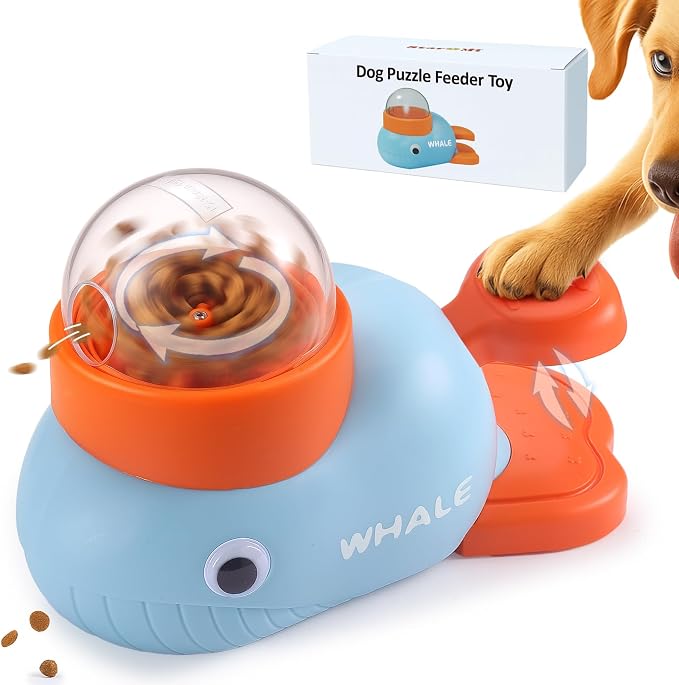 Interactive Dog Toys & Cat Toys for Indoor Cats, Dog Puzzle Toy Slow Feeder Bowl, Puppy Enrichment Toys, Interactive Cat Toys, Dog Feeder Puzzle Toy for Smart Dogs to Keep Them Busy by Unknown