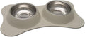 Loving Pets Bone Shaped Flex Diner for Dogs, Biscuit, Small by Loving+Pets