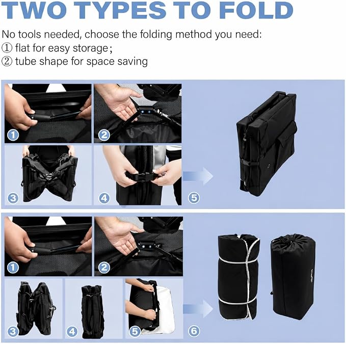 Collapsible Dog Crate, Portable Soft Dog Crate with Fleece Bed for Medium Dog, Folding Travel Carrier Kennel with 3-Door Mesh Windows for Indoor &Outdoor - Image 5