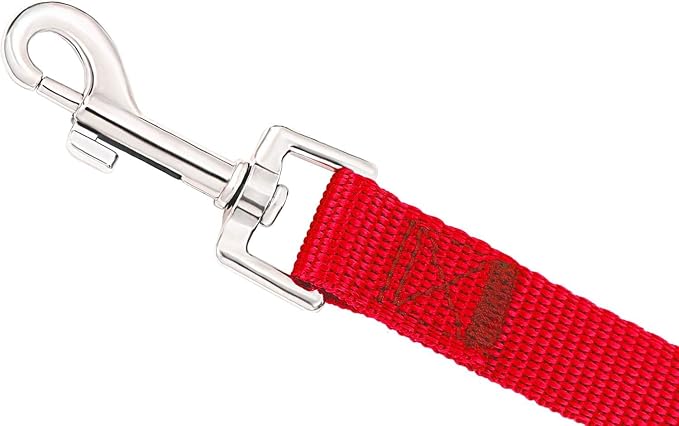 AMAGOOD Dog/Puppy Obedience Recall Training Agility Lead-15 ft 20 ft 30 ft 50 ft Long Leash-for Dog Training,Tie Out,Play,Safety,Camping (20Feet x 1Inch, Red) - Image 4