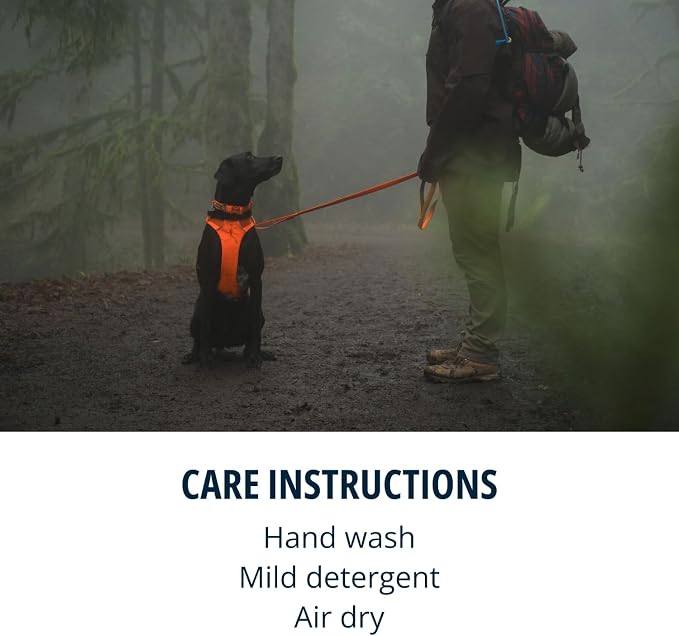 Ruffwear, Front Range Dog Leash, 5 ft Lead, Blaze Orange | Light & Strong Lockable Swivel Crux Clip, Padded Handle, Durable Webbing, Traffic Handle & Accessory Loop for Everyday Walks - Image 3